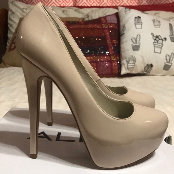 ALDO “CAVIEL” nude patent leather pumps  womenUS7 - Picture 2 of 4